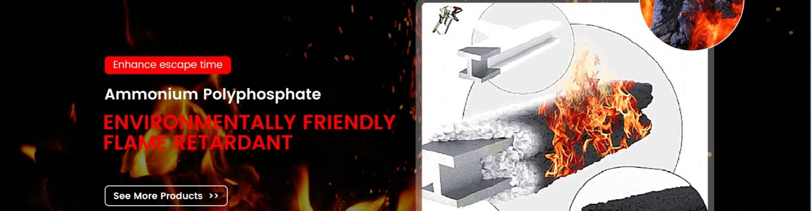 qualità Polifosfato dell'ammonio ignifugo Fabbrica